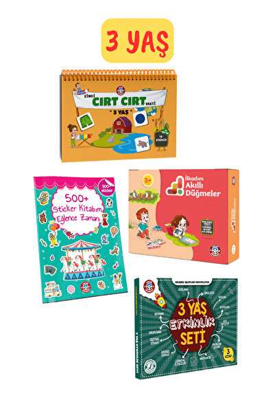 Çocuk Akademi 3 Yaş Mutlu Çocuk Eko Paket