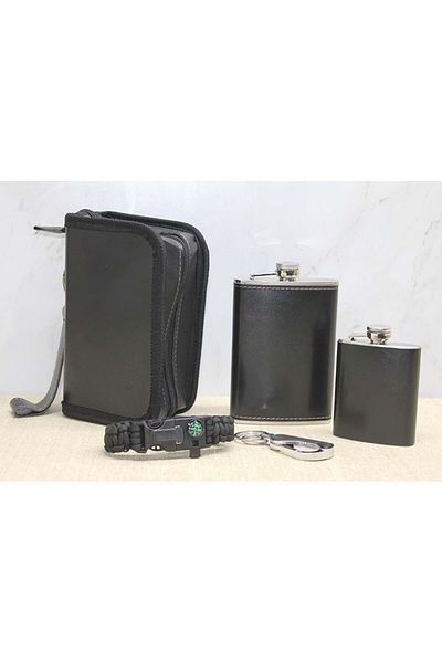 samur parti parti aksesuar & kostüm Set of 2 Water Bottles with Case