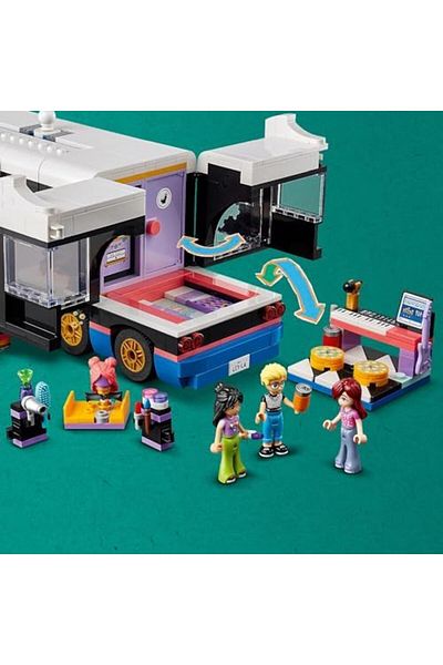 STOREMAX Jvnnastore Friends Pop Star Music Tour Bus 42619-8 Years Old and Above Girls and Boys