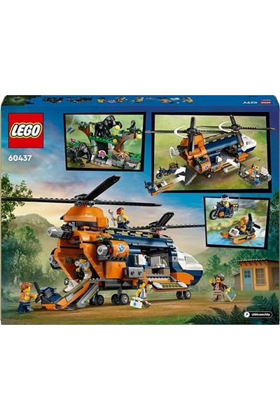STOREMAX Jvnnastore City Forest Explorer's Helicopter Camping On-Site Yar for Children 60437-8 Years and Above