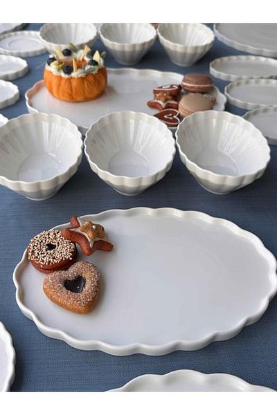ROSSEV Breakfast Set Twist 27 Pieces for 6 People
