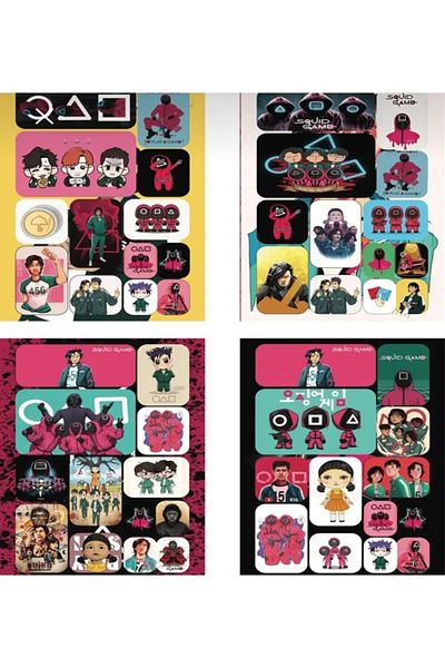 PARLAK EVREN “Special Sticker Album for Squid Game Enthusiasts!”