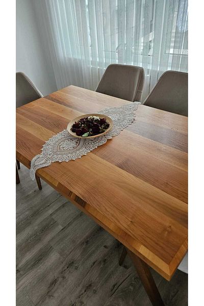 ZESA HOME Tulle Guipure Patterned Stylish Color Color Runner
