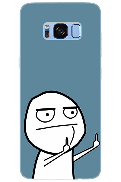 Ceppare Samsung Galaxy S8 (SM-G950F) Uyumlu Kılıf Desen Baskılı Silikon Cute ...