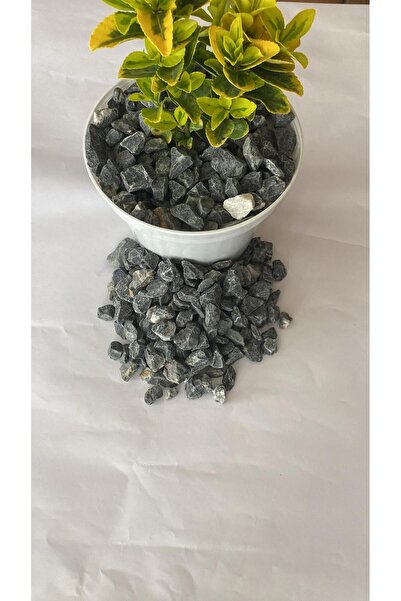 Erdönmez Peyzaj - Dolomit Antrasit Renkli Taş ( 1-3 cm. Boy / 3 kg. ) Dekorat...