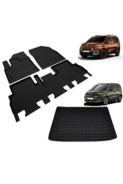 RICH OTO PASPAS Berlingo Rifter Paspas Bagaj Havuzu Set Kokusuz 2019 2020 202...