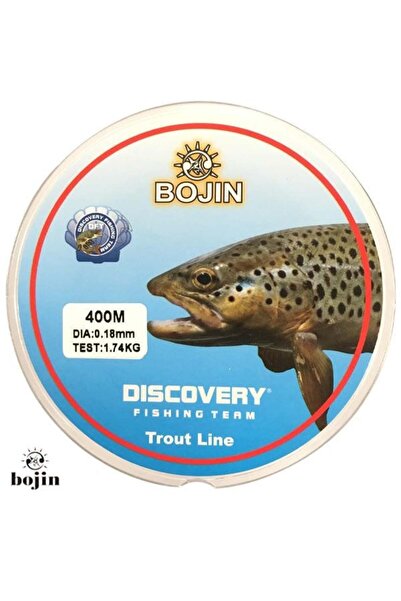 DFT خيط سمك السلمون المرقط من بوجين 0.18 مم 400 م - شفاف