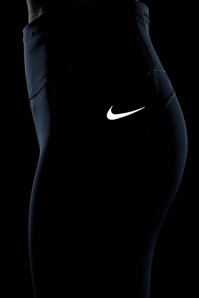 Nike Epic Fast Running Mid Rise Full Length Toparlayıcı Kadın Tayt Mor