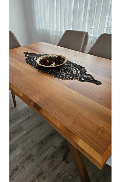 ZESA HOME Tül Güpürlü Desnli Şık Renk Renk Runner