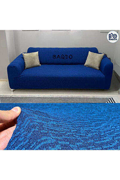 BAQDO Jakarlı 3kişilik Koltuk Örtüsü , Çekyat, Kanepe ,koltuk Kılıfı 1 Adet