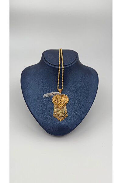 ERDEM KUYUMCULUK 8 Ayar Altın Hint Usülü Kolye Ucu ( Zincirsiz )