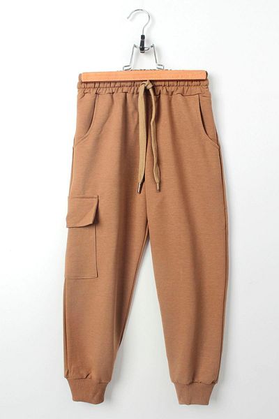 Çocuksan Baby&Kids Wear Παιδική φούτερ Unisex 16 ετών - Τσέπη - Μπεζ