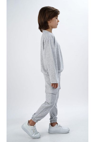 Çocuksan Baby&Kids Wear Σετ με Cargo Pocket για Αγόρια από Βαμβακερό Πλεκτό