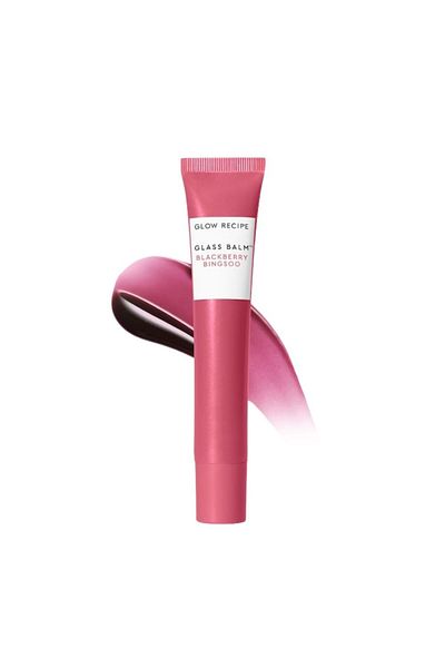 GLOW RECIPE Glass Balm Lip Treatment for Shine & Hydration, Blackberry Bingsoo 15 g
