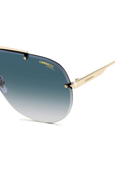 Carrera Ochelari de soare bărbătești Carrera CA1052/S RHL/08, aurii, aviator, 65 mm