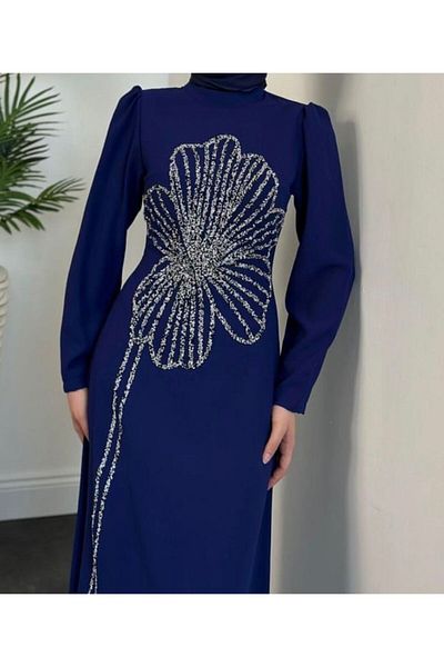 Raya Gym Nursema Floral Evening Dress