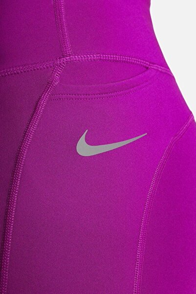 Nike Epic Fast Running Mid Rise Full Length Toparlayıcı Kadın Tayt Mor
