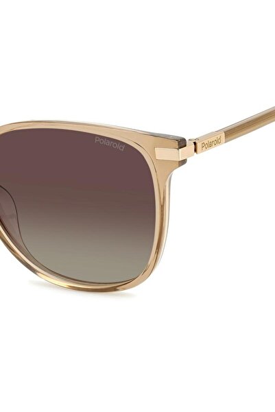 Polaroid Ochelari de soare pentru femei PLD 4170/G/S/X J5G/LA, Crem, Fluture, 56 mm