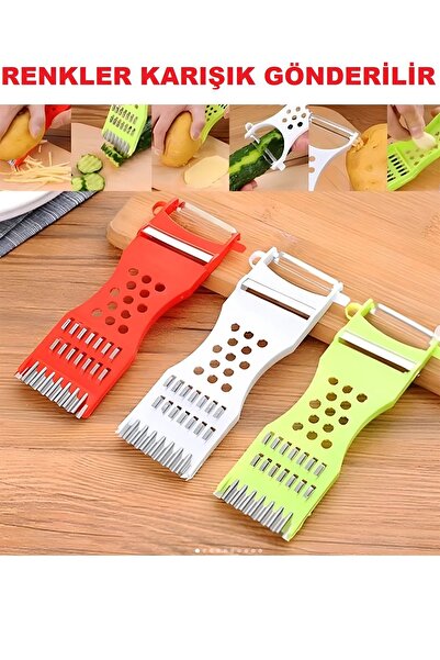 RELATOS Rende Soyacak 5 Fonksiyonlu Sebze Meyve Soyucu Patates Havuç Salatalı...