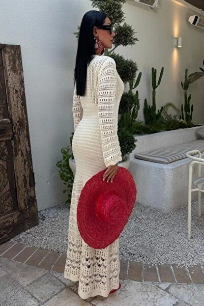 Lijuri Διάτρητο φόρεμα με χαμηλό κούφιο 2835