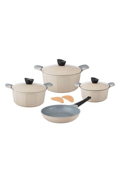 Jewel GRANITE COOKWARE SET 9 PCS