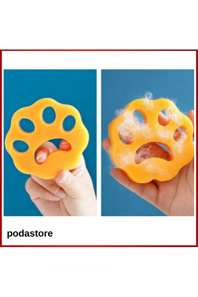podastore Paw Shaped Silicone Lint Collector – Practical Solution for Clothes and Floors!