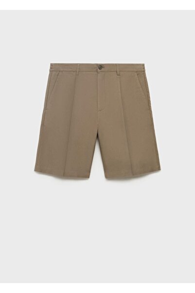 MANGO Man %100 keten şort