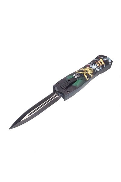Depox Automatic Knife, Stainless Steel, 23 Cm