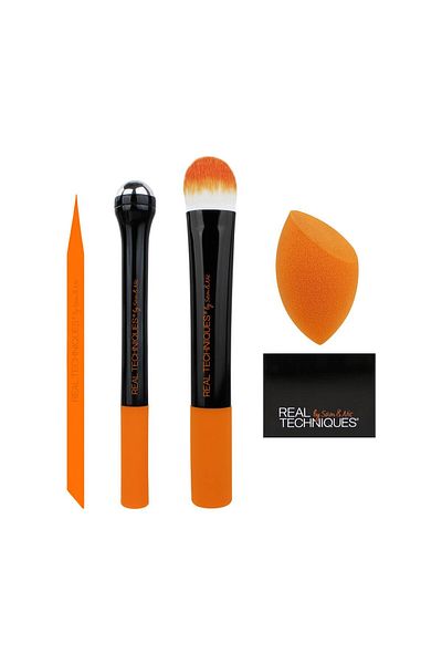 Real Techniques Makeup Brush Set for Preparation and Priming
