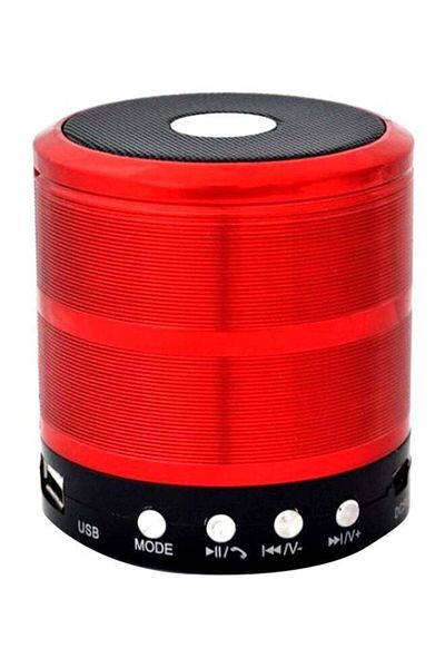 Generic Portable Bluetooth Speaker Red/Black