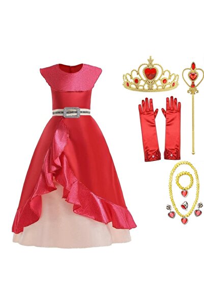EvrikaUnity Rochita Printesa Elena din Avalor, Set cu Coronita si Accesorii, ...