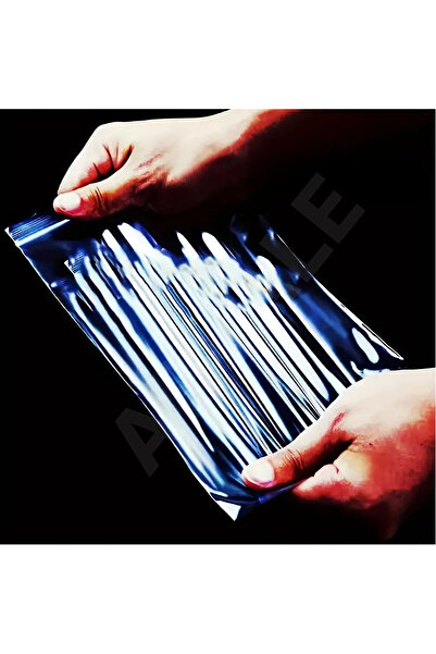 ARVALE Şeffaf Kilitli Torba | Ziplock Bpa Free | Saklama Poşeti 5x5 Cm -200'lü