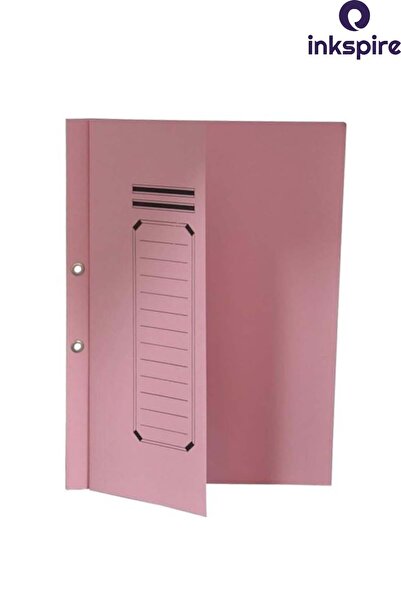 inkspire Half Cover Capsule File Pink 5 Pieces Cardboard Ring Binder Capsule Half Cover Lawyer Baro Courthouse File