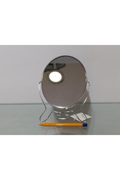 Metal Oval Ayaklı Masa Aynası Büyük