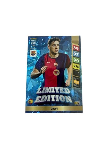 Panini بطاقة لاعب كرة القدم FIFA 365 Adrenalyn XL 2025 ذات الإصدار المحدود Gavi