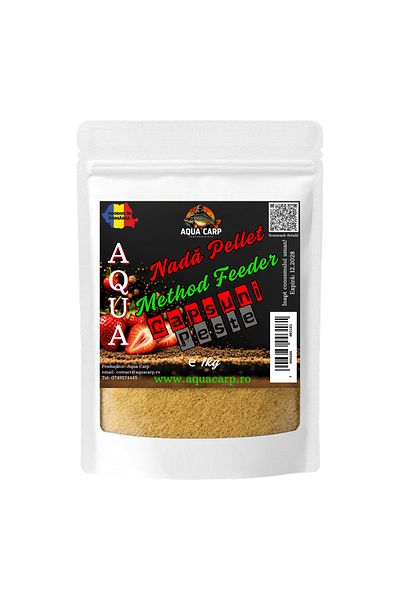 Aqua Nada Pellet Method Feeder Capsuni & Peste 1.5kg