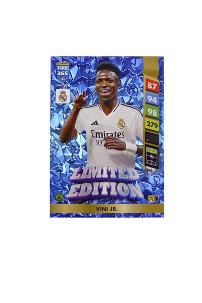 Panini Fifa 365 Adrenalyn XL 2025 Limited Edition Vini Jr. Footballer Card