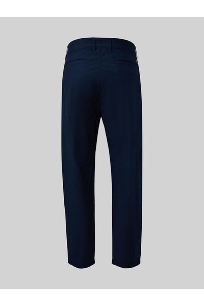 s.Oliver Chino Pants, Detroit, Mid Waist, Regular Fit, Navy