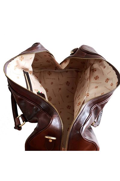UTIL LAND FASHION Geanta voiaj din piele naturala, bagaj de mana avion, GV101