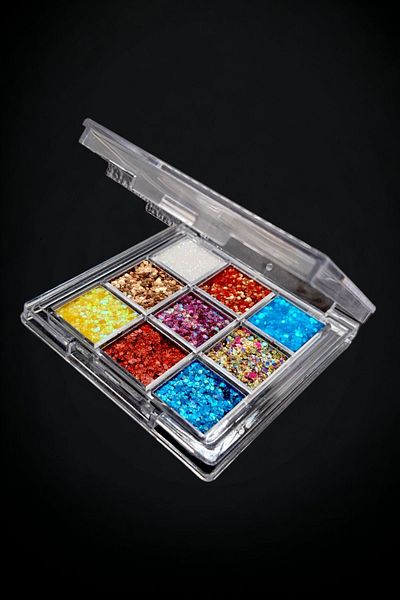 wonderway Glitter Palette for Face and Body - Eye Liner Gift