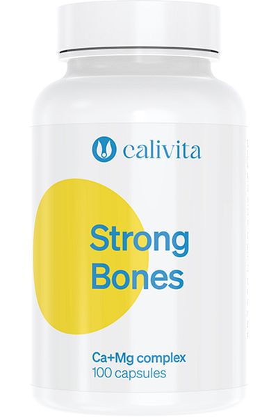 Calivita Supliment de magneziu și calciu pentru întărirea oaselor (100 capsule) - Calivita