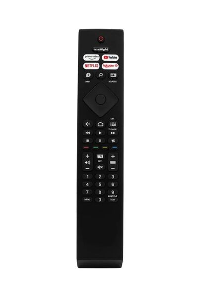 Philips Phılıps LCD LED Kumanda Phılıps Ambılıght Prime Vıdeo Youtube Netflix Rakuten Tv Tuşlu