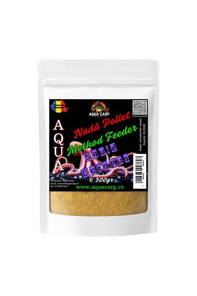 Aqua Nadă Aqua Pellet Method Feeder Squid & Octopus 500gr