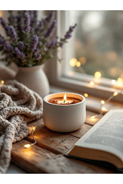 VANİLİN CHOCOLATE Vanilin Chocolate 3 Lü El Yapımı Soya Mum Seti