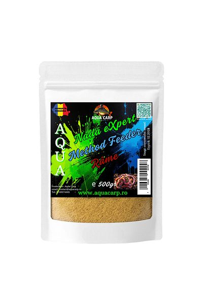 Aqua Nadă Aqua eXpert Method Feeder Râme 500gr