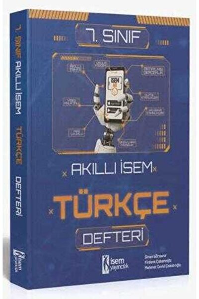 İsem Yayıncılık İsem Yayıncılık 7. Sınıf Akıllı İsem Türkçe Defteri