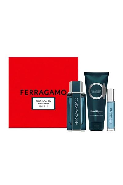 Salvatore Ferragamo Intense Leather Eau de Parfum 100ml + Eau de Parfum 10ml + Shower Gel 100ml