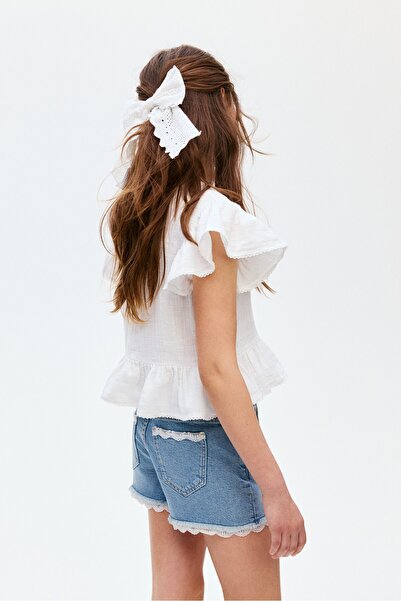 H&M Pamuklu Kot Şort