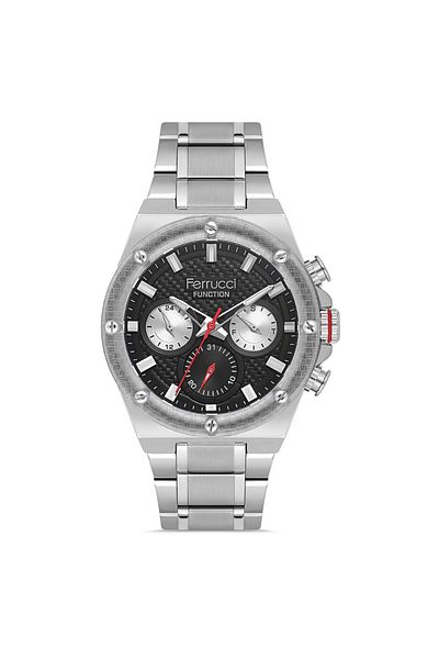 Ferrucci Fer.03566M.01 Steel Cord Men's Wristwatch