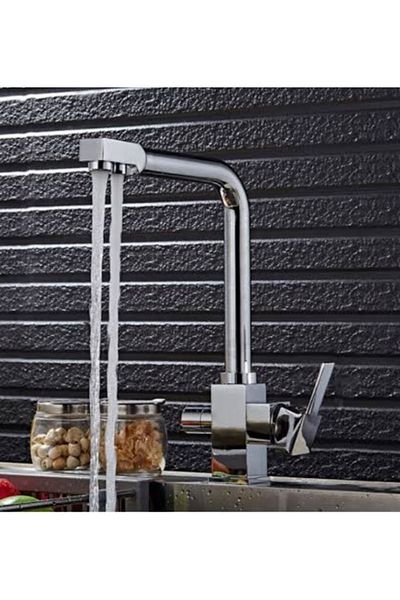 ZEK BANYO Kitchen Faucet with Purifier Chrome Lux